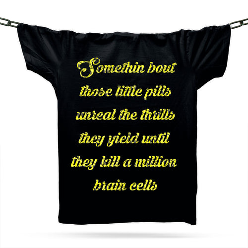 La La Land Acid House T-Shirt / Black