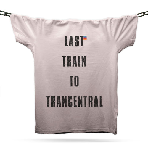 Last Train To Trancentral T-Shirt / Light Cream