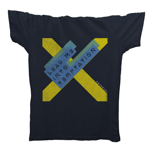 Lead Me Into Temptation T-Shirt / Navy