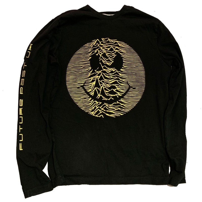 Limited Edition Gold Acid Pulsar Long Sleeve T-Shirt / Black