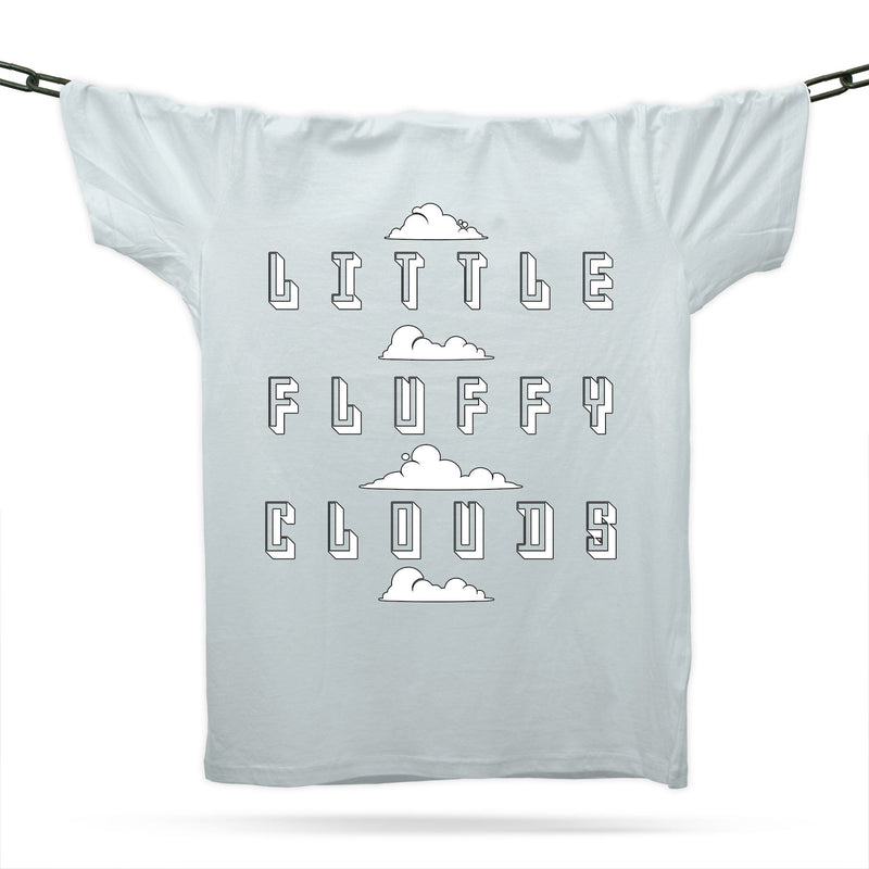 Little Fluffy Clouds T-Shirt / Light Blue