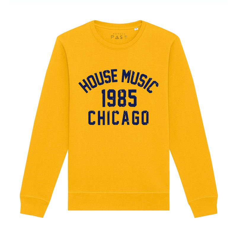 Ltd. Edition Chicago House Music 1985 Premium Sweatshirt / Gold
