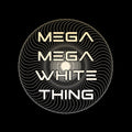 Mega Mega White Thing T-Shirt / Black