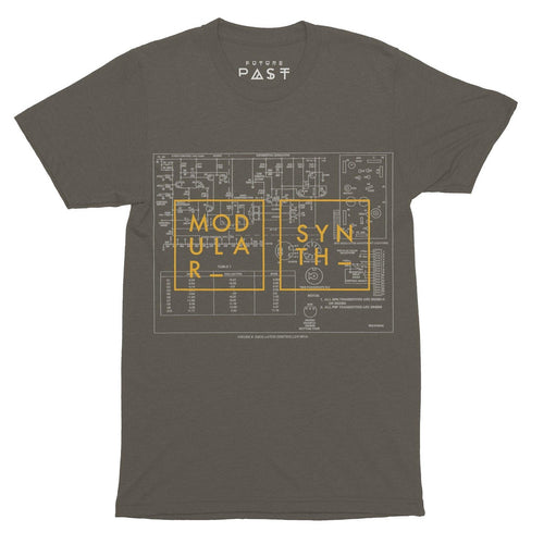 Modular Synthesiser T-Shirt / Khaki