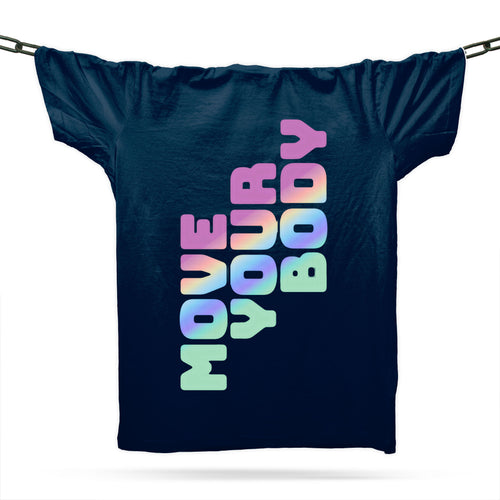 Move Your Body Acid House T-Shirt / Navy