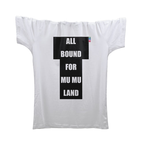 Mu Mu Land T-Shirt / White