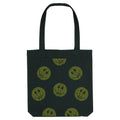 Multi-Acid Pulsar Smiler Tote Bag / Black