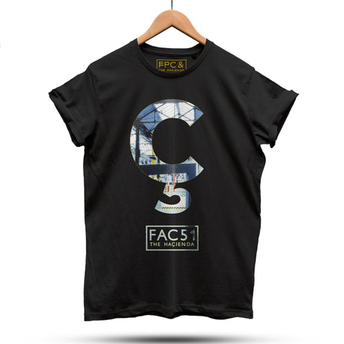 Official Hacienda FAC51 Cedilla T-Shirt / Black