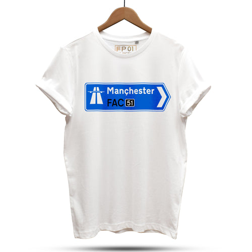 Official Hacienda FAC51 Collaboration T-Shirt / White
