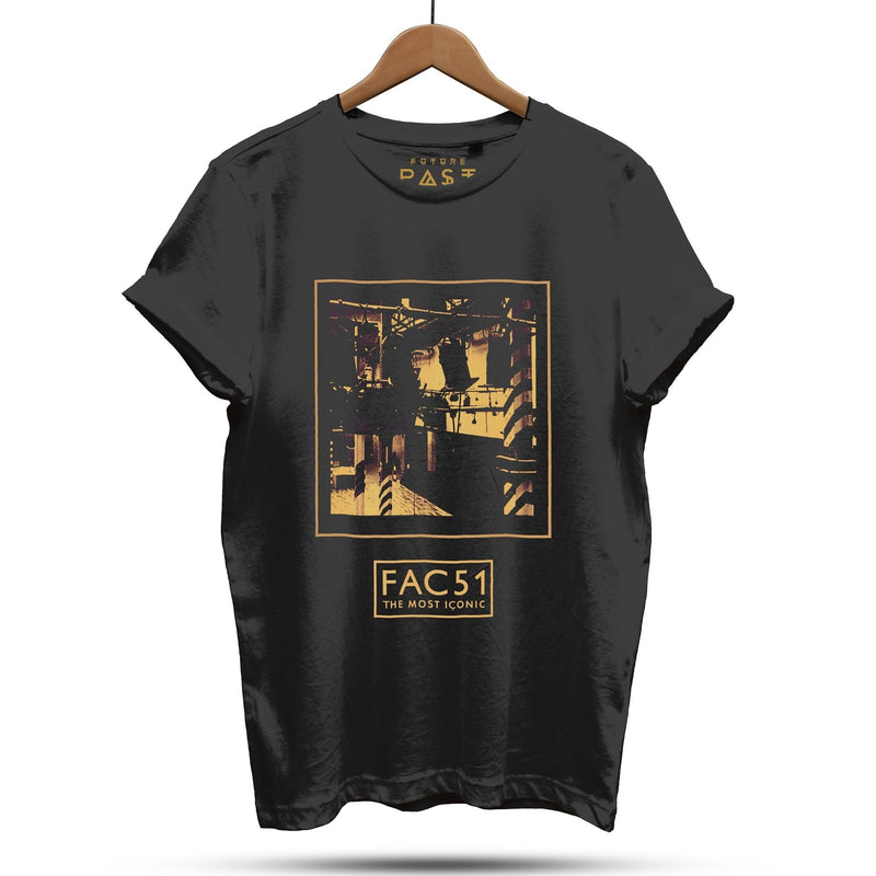 Official Hacienda FAC51 Dancefloor T-Shirt / Black