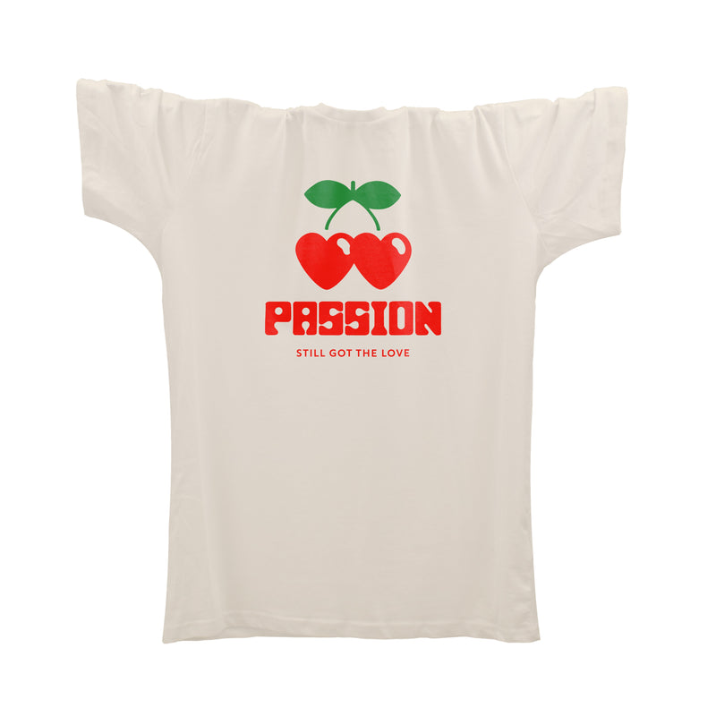 Passion Acid House T-Shirt / Cream