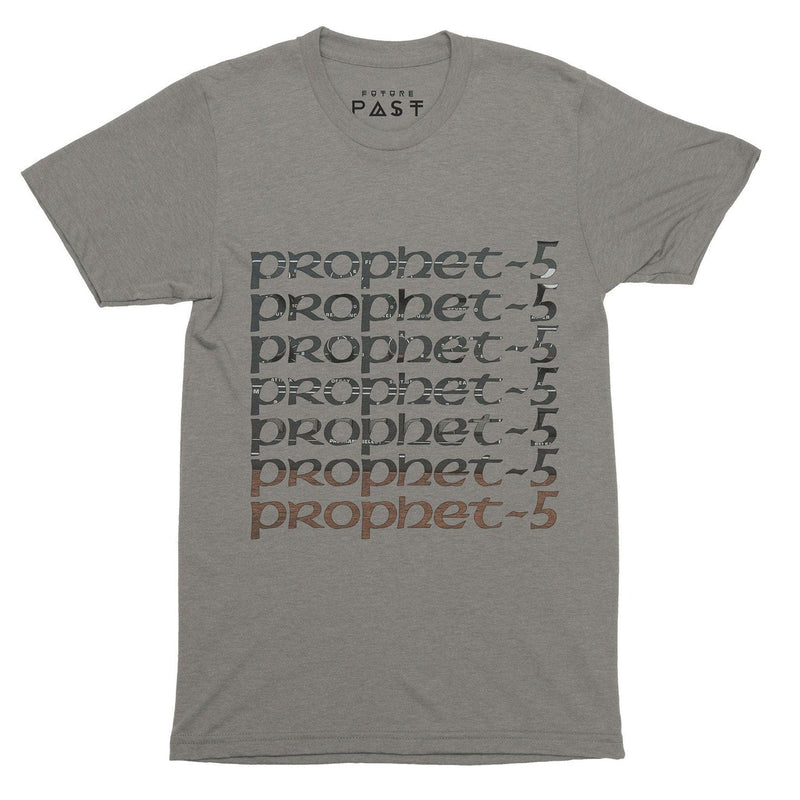 Prophet-5 Synthesiser T-Shirt / Grey