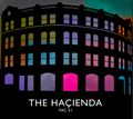 Official Hacienda FAC51 Whitworth Street T-Shirt / Black / Organic Cotton