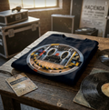 Official FAC51 Hacienda Smiley T-Shirt / Navy / Organic Cotton