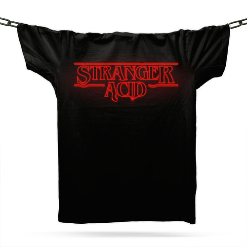 Stranger Acid House T-Shirt / Black