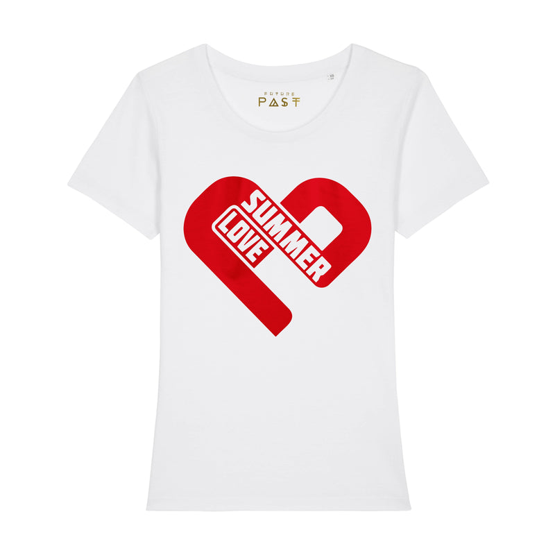 Summer Love Festival Official Women's T-Shirt / White