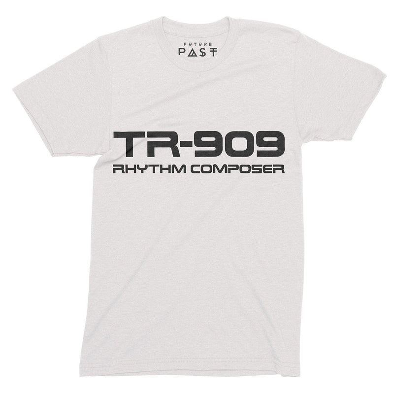 Techno 909 Inspired Logo T-Shirt / White