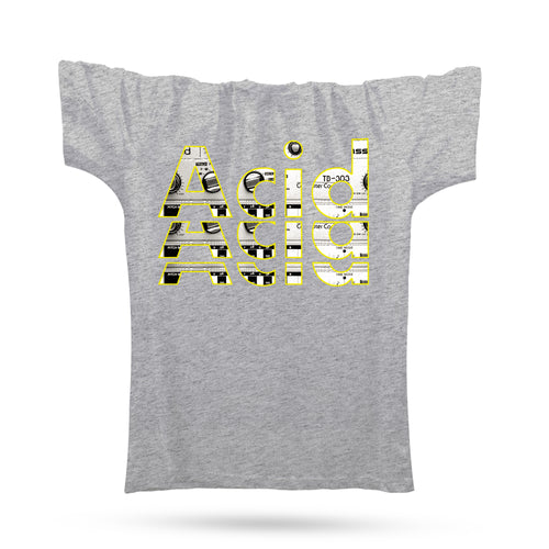 Techno Acid Remix T-Shirt / Grey