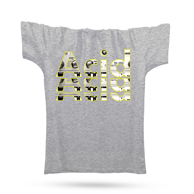 Techno Acid Remix T-Shirt / Grey