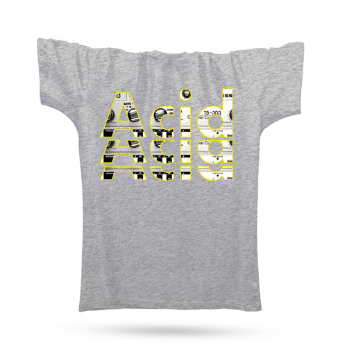 Techno Acid Remix T-Shirt / Grey