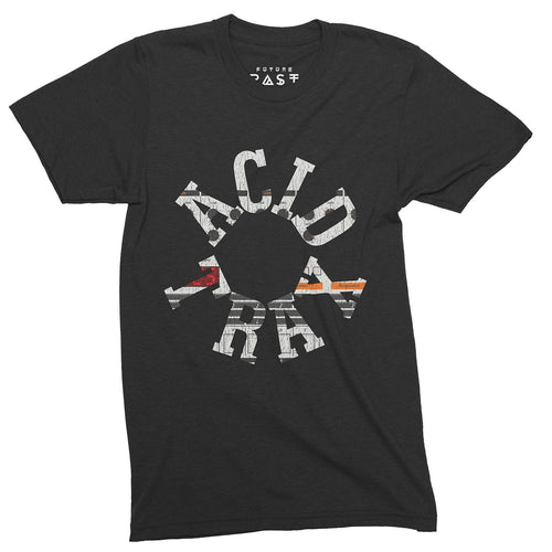 Techno Acid Trax T-Shirt / Black