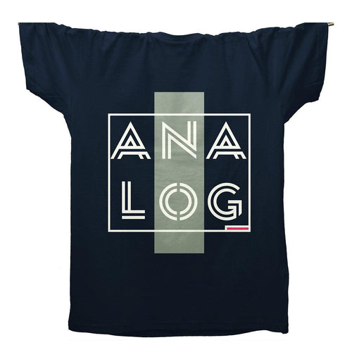 Techno Analog T-Shirt / Navy