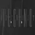 Techno Black on Black Hoodie / Black
