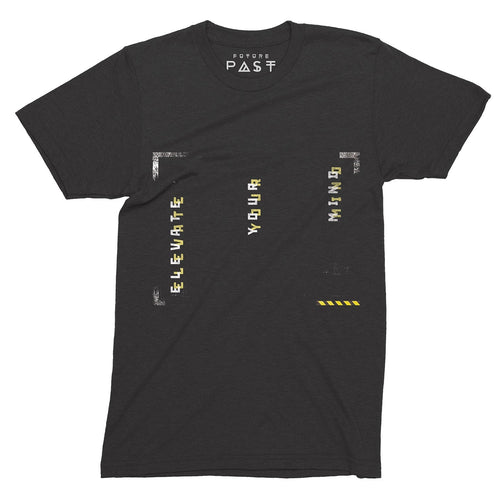 Techno Elevate Your Mind T-Shirt / Black