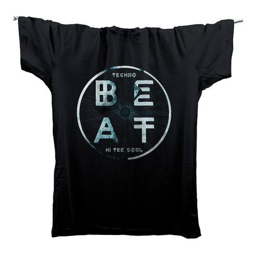 Techno Hi Tek Beats T-Shirt / Black