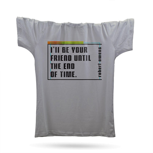 Techno I'll Be Your Friend - Robert Owens T-Shirt / Grey