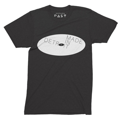 Techno Made In Detroit T-Shirt / Black
