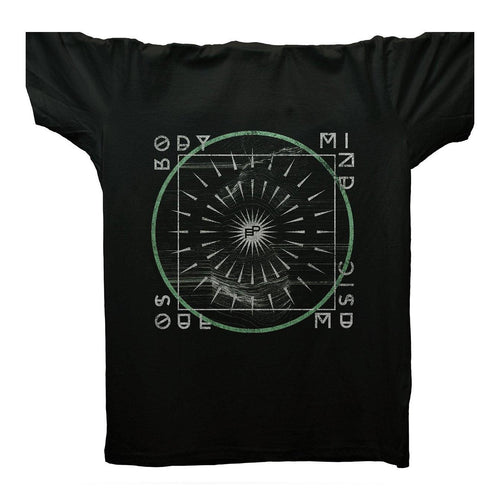 Techno Mind Body & Soul T-Shirt / Black