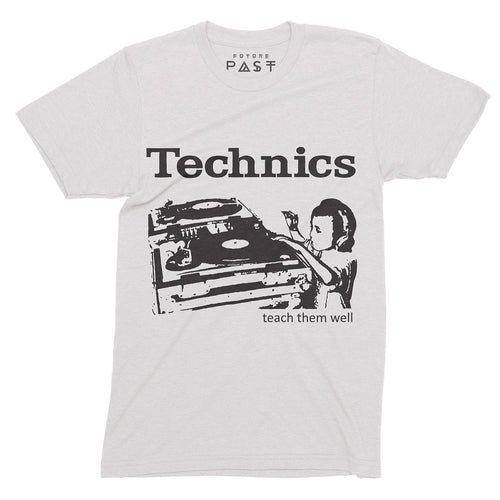 Techno SL-1210 DJ Tribute T-Shirt / White