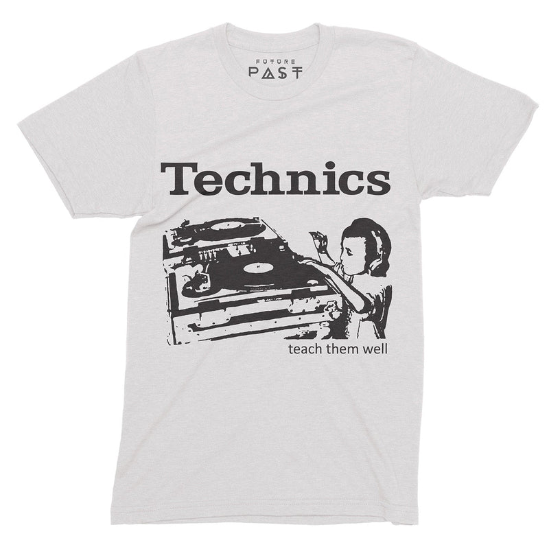 Techno SL-1210 DJ Tribute T-Shirt / White