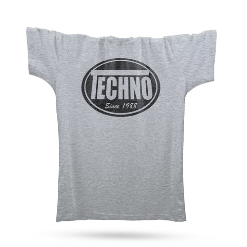 Techno Skatewear T-Shirt / Grey