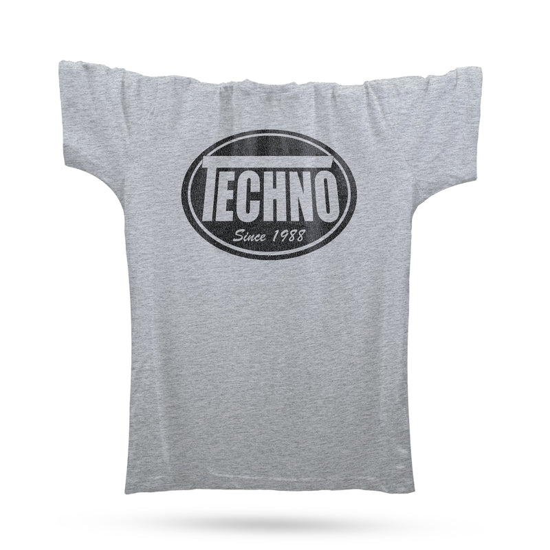 Techno Skatewear T-Shirt / Grey