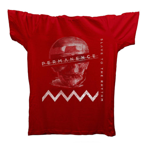 Techno Slave Skull T-Shirt / Red