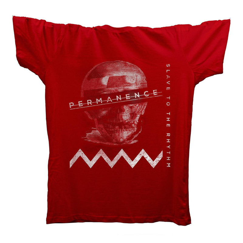 Techno Slave Skull T-Shirt / Red