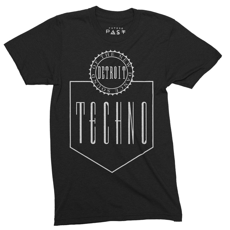 Techno! The New Dance Sound Of Detroit T-Shirt / Black