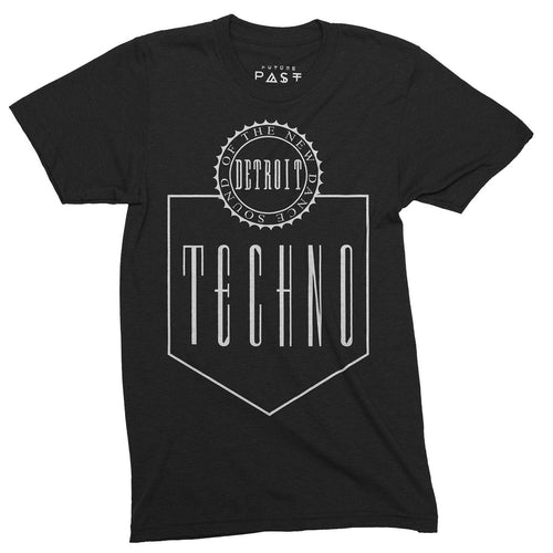 Techno! The New Dance Sound Of Detroit T-Shirt / Black