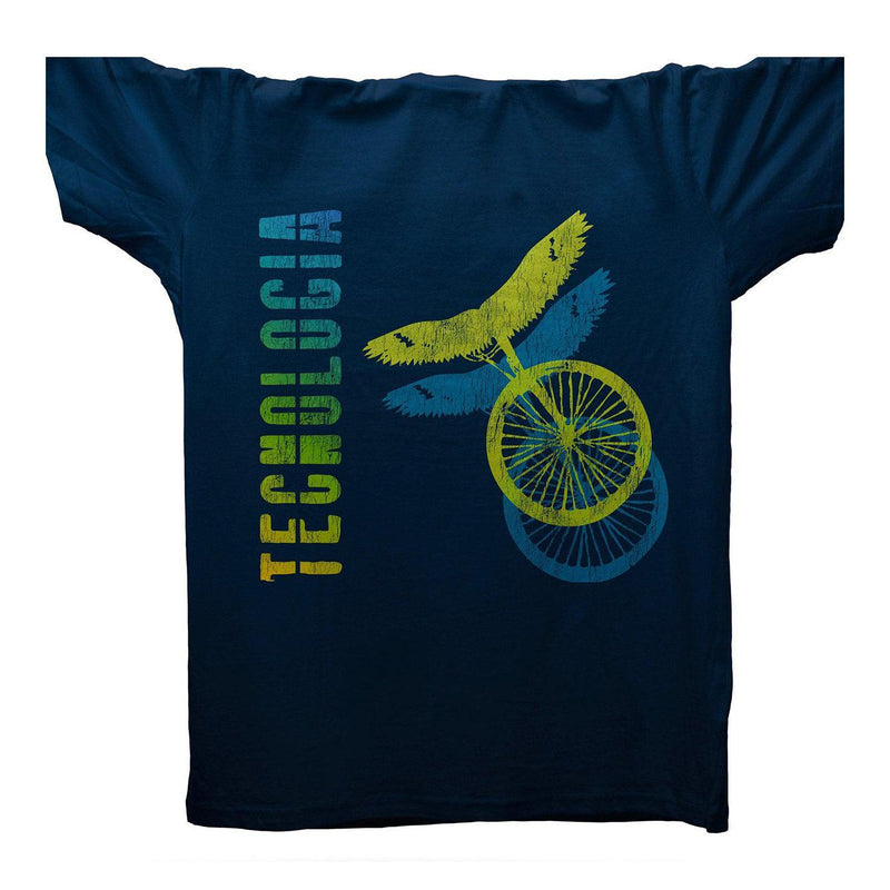 Tecnologia Futurista T-Shirt / Navy