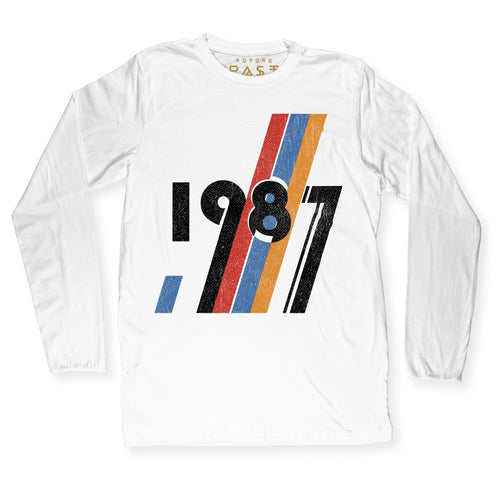 The Dawn of 1987 Long Sleeve T-Shirt / White