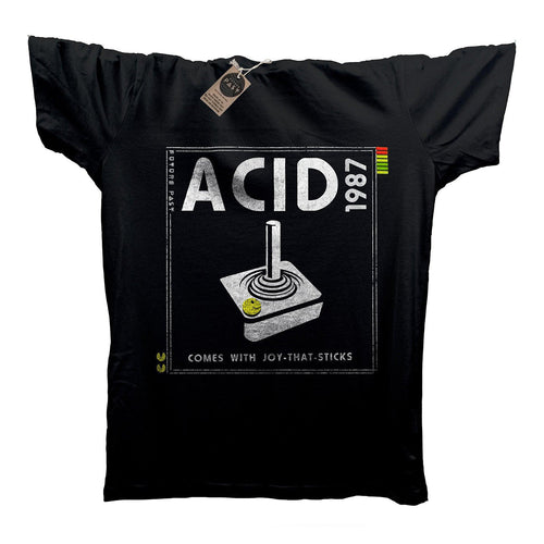 Videogame 2600 Acid 1987 T-Shirt / Black