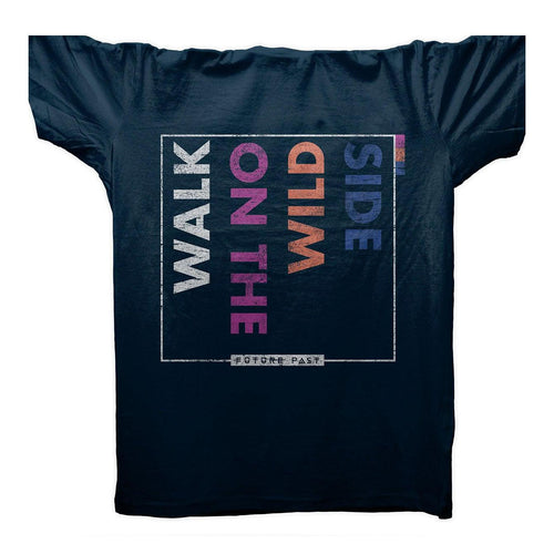 Walk On The Wild Side T-Shirt / Navy