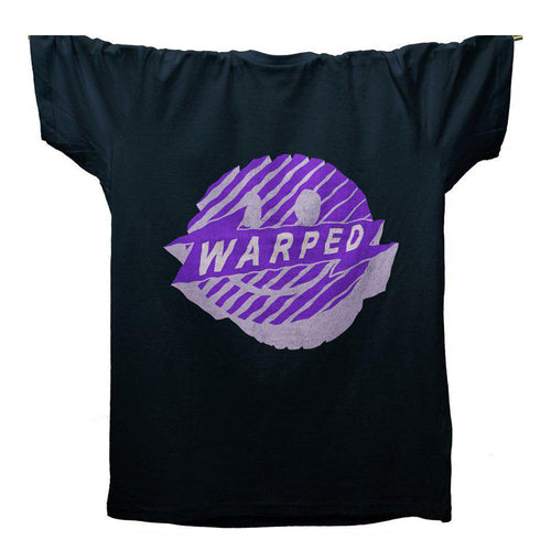 Warped Ripple T-Shirt / Navy