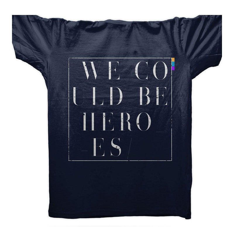 We Could Be Heroes T-Shirt / Navy