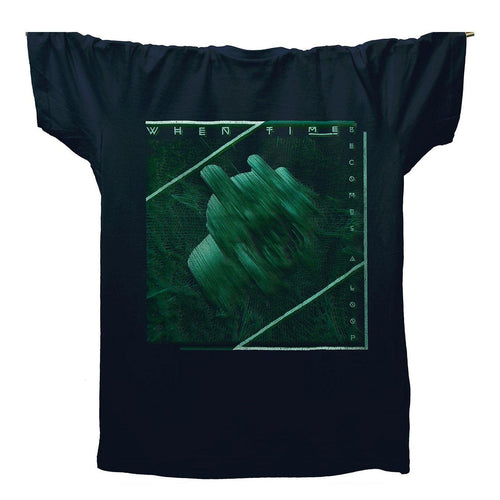 When Time Becomes A Loop T-Shirt / Navy