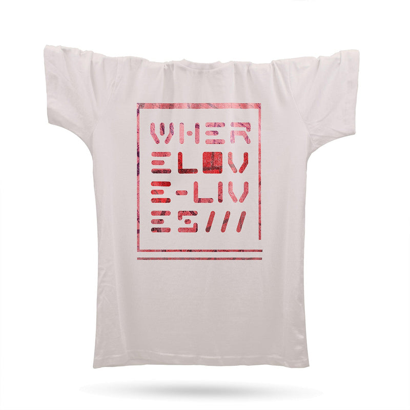 Where Love Lives T-Shirt / Cream