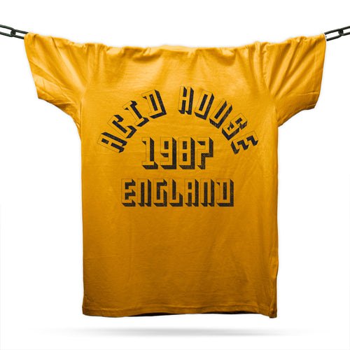 Acid House 1987 T-Shirt / Gold