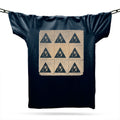 Eye Of Horus Paper T-Shirt / Navy